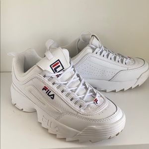 WOMEN'S FILA DISRUPTOR II PREMIUM SNEAKERS